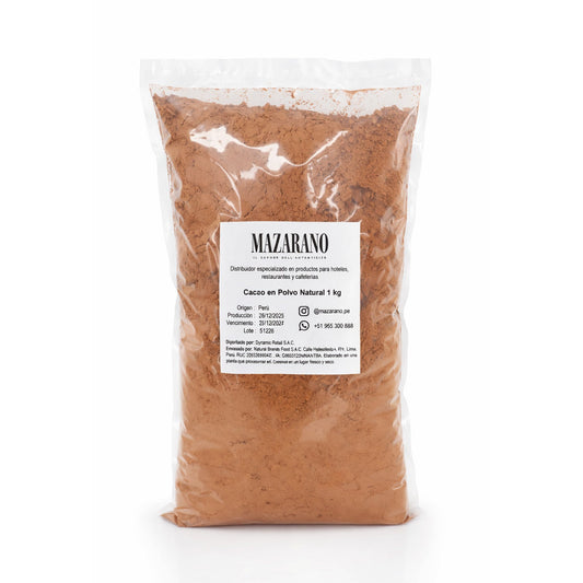 Cacao en Polvo Natural x 1Kg
