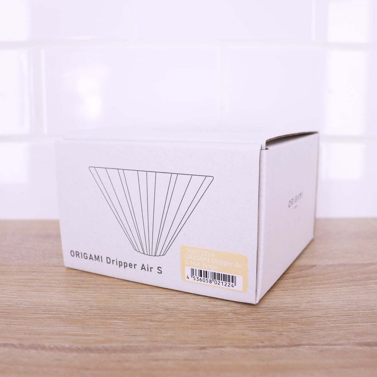 Origami Dripper Air Negro - Resina Japonesa