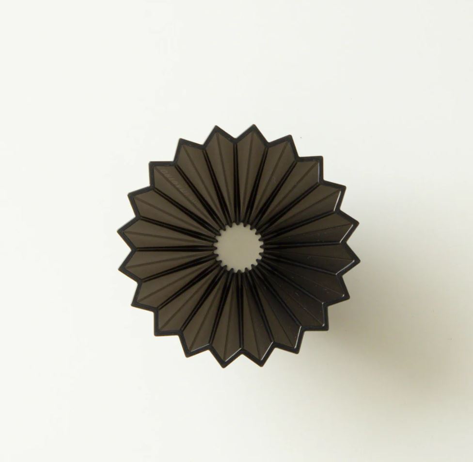 Origami Dripper Air Negro - Resina Japonesa