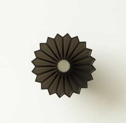 Origami Dripper Air Negro - Resina Japonesa